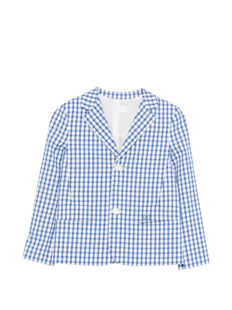 Gucci Kids ginghamrutig blazer