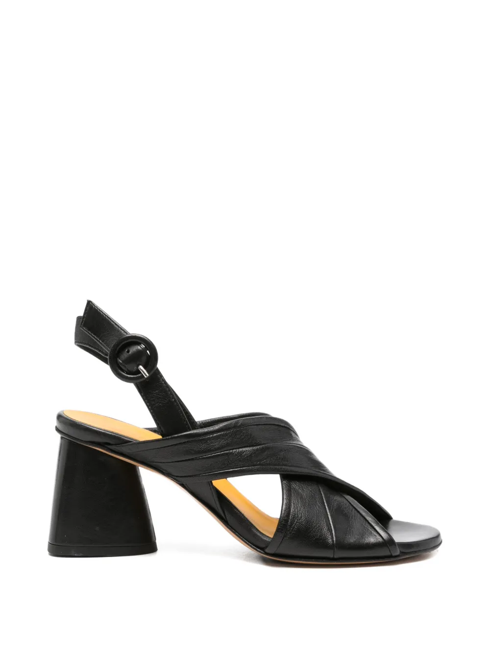 Mara bini criss-cross buckled sandals Zwart