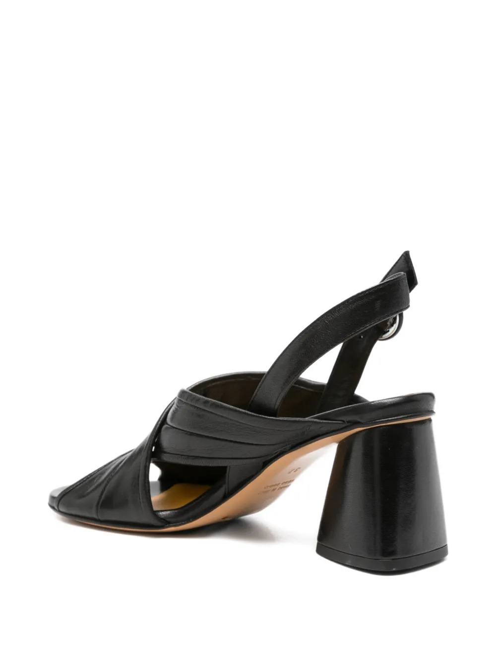 mara bini criss-cross buckled sandals Zwart