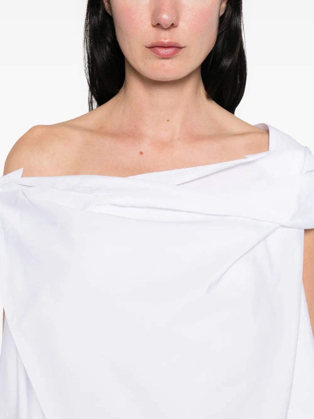 Niccolò Pasqualetti Asymmetrische top Wit