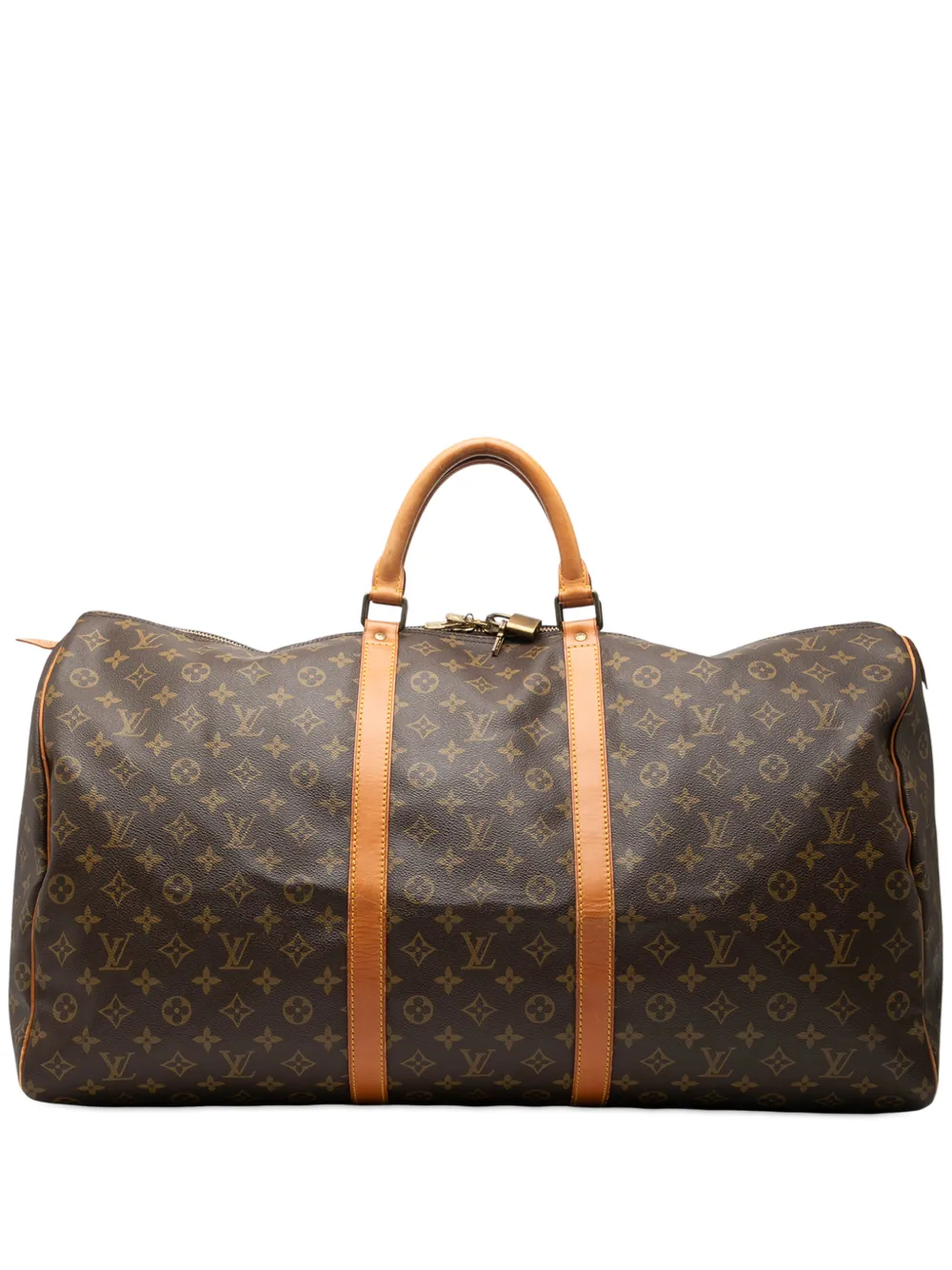 Louis Vuitton Pre-Owned 1990-2020 Monogram Keepall 60 travel bag - Marrone