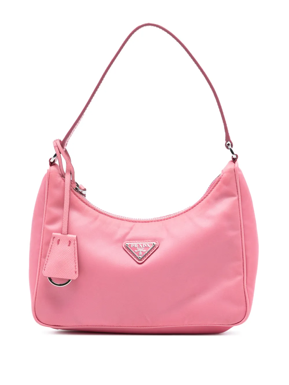 Prada Pre-Owned 2019-2025 Mini Tessuto Re Edition 2005 shoulder bag - Rosa