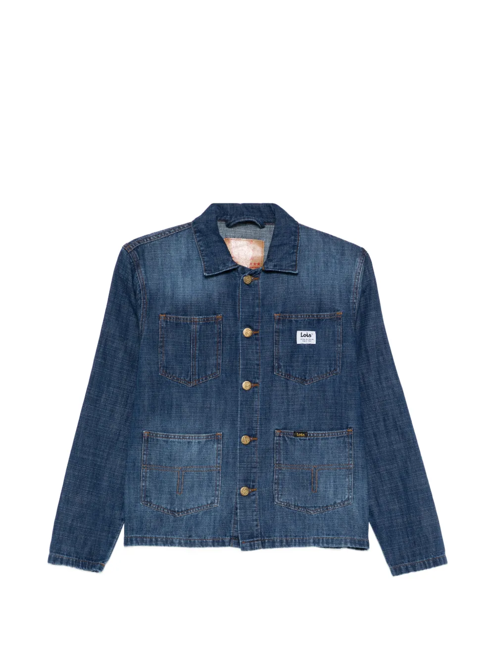 LOIS JEANS Gabriela pocket button jacket - Blu