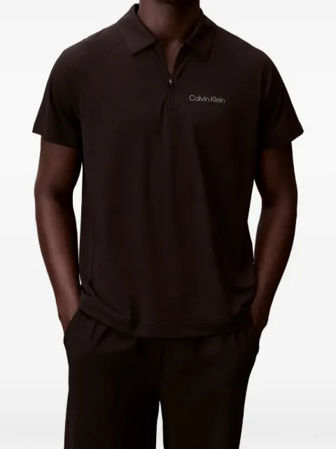 Calvin Klein playera tipo polo con logo