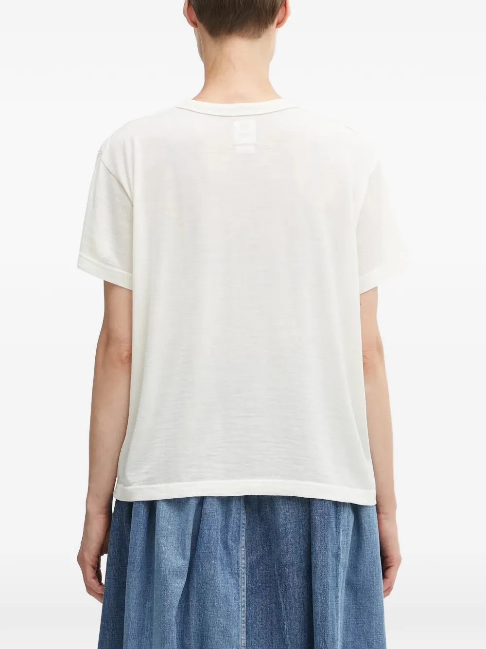 visvim T-shirt met logoprint Wit