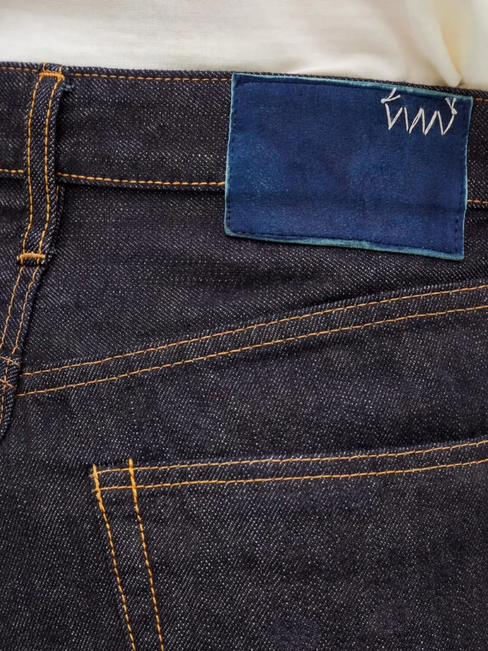 visvim Jeans met vijf zakken Blauw