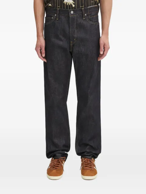 visvim contrast-stitching jeans