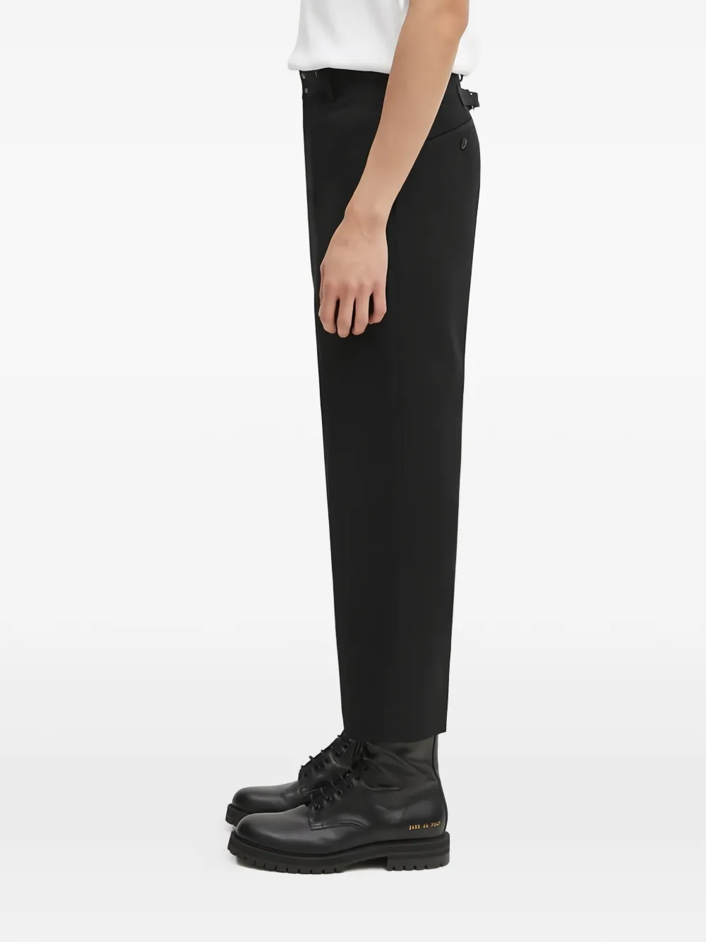  Visvim Pantalones Con Botones - Negro 