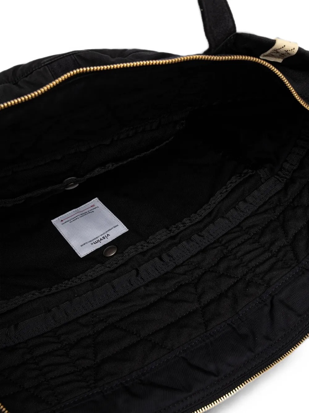 visvim M N.A.P. quilted tote bag Zwart