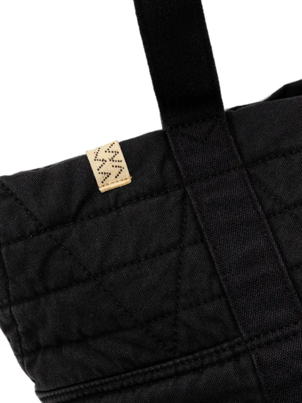 Visvim M N.A.P. Quilted Tote Bag | Black | FARFETCH GE