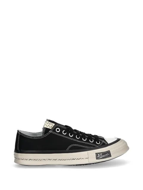 visvim contrast-stitch sneakers