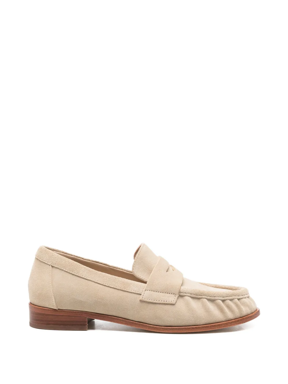 strategia shoes penny suede loafers - Toni neutri