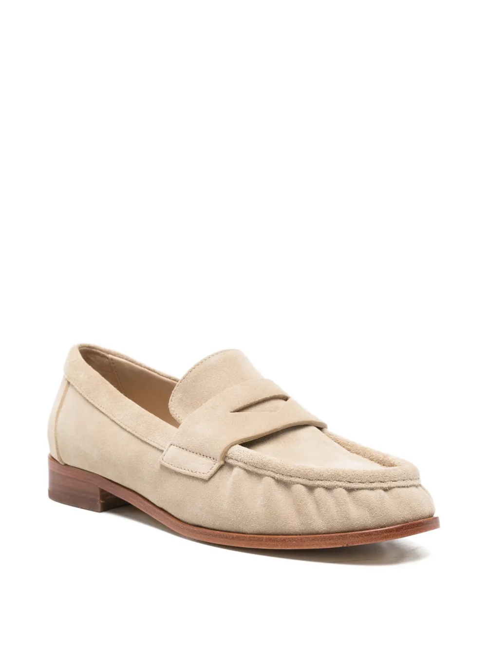 strategia shoes Suède loafers Beige