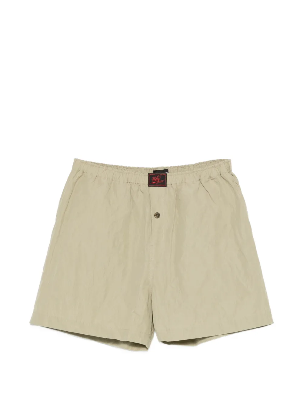 Willy Chavarria elasticated-waist shorts - Verde