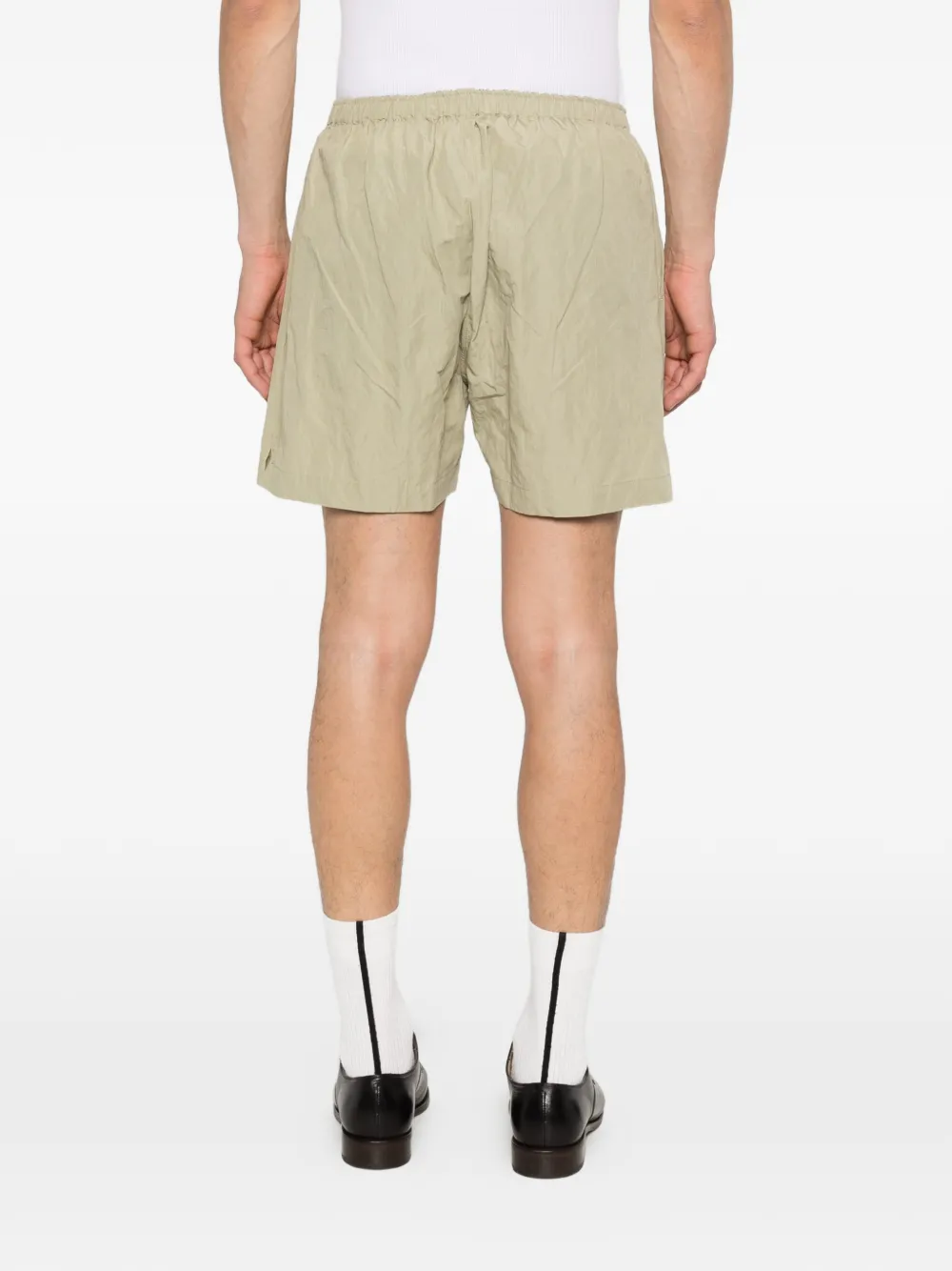 Willy Chavarria Shorts met elastische taille Groen