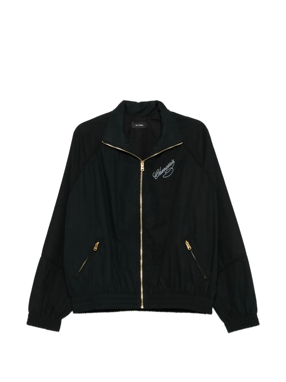 Willy Chavarria zip-up track jacket - Nero