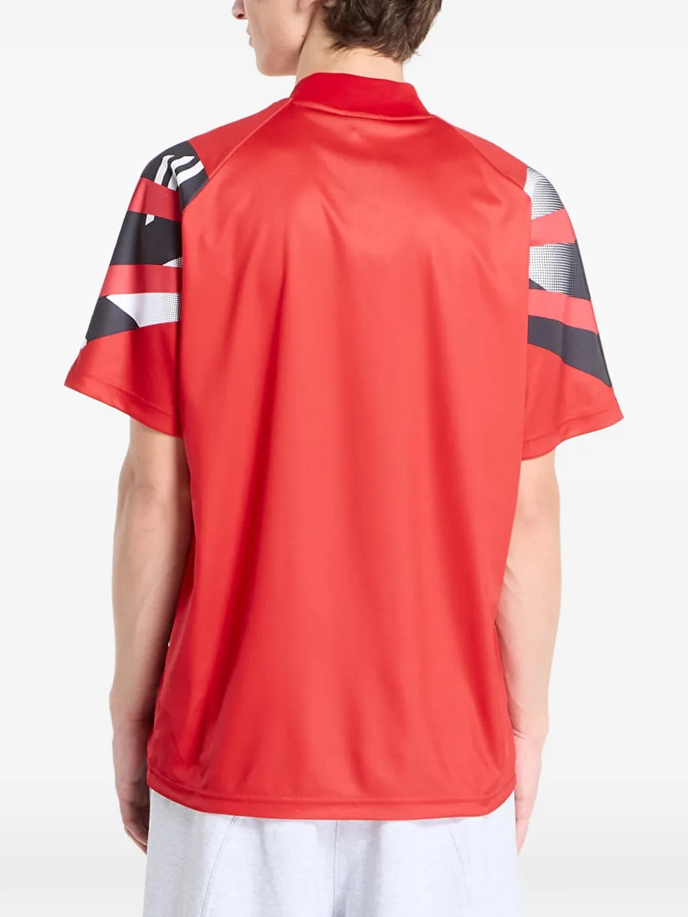 adidas Santiago jersey T-shirt met V-hals Rood