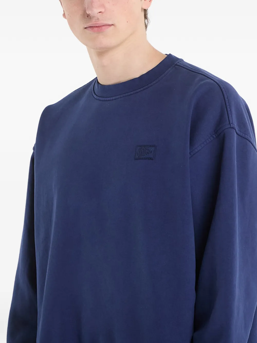  Vans Sudadera Con Cuello Redondo - Azul 