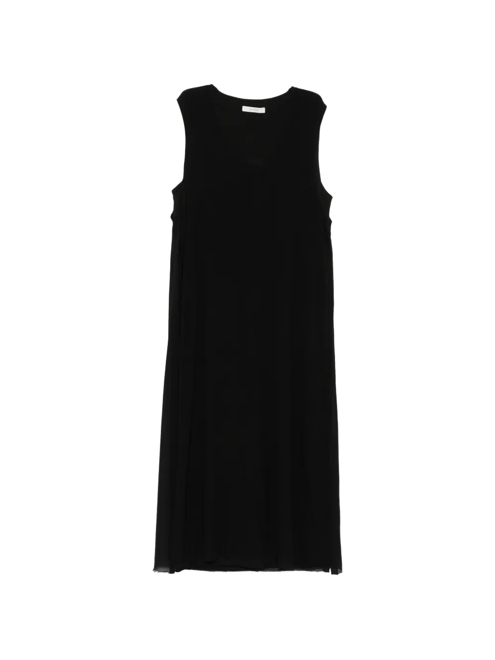 Kristensen Du Nord scoop-neck midi dress - Nero