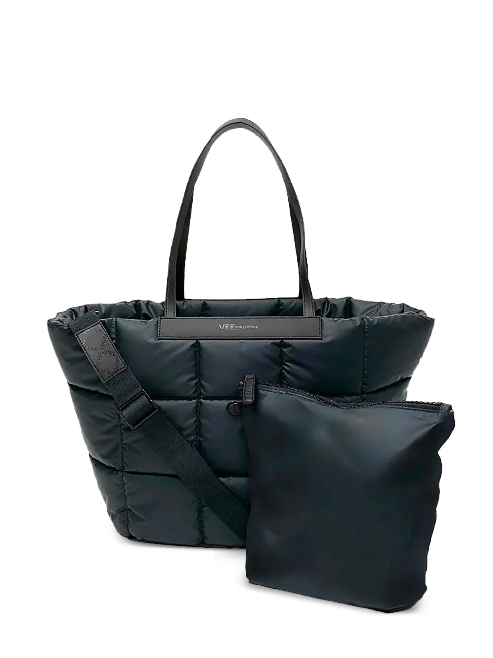 VeeCollective quilted tote bag - Blu
