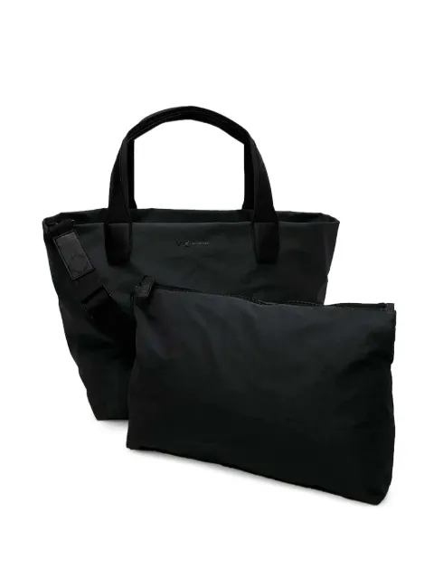 VeeCollective medium Porter Essence logo-plaque tote bag