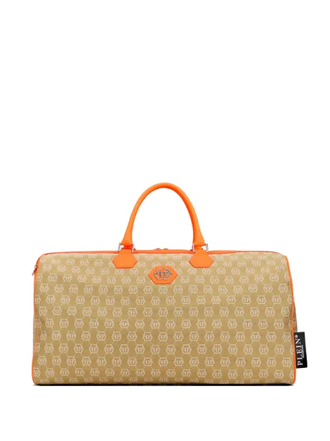 Philipp Plein bolso de viaje Weekend con monograma