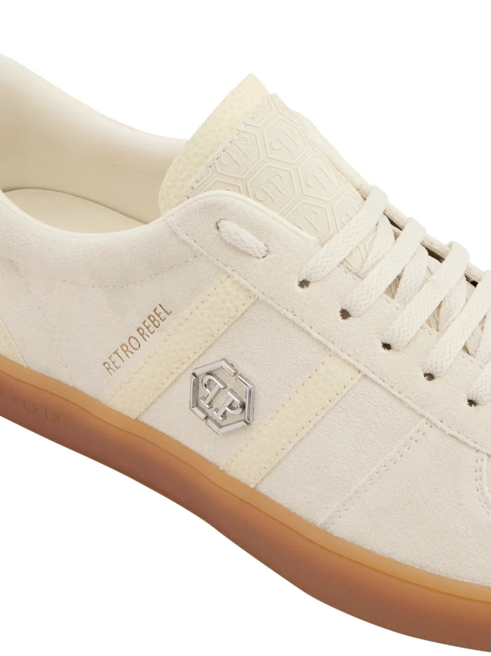 Philipp Plein Retro Rebel suède sneakers Beige