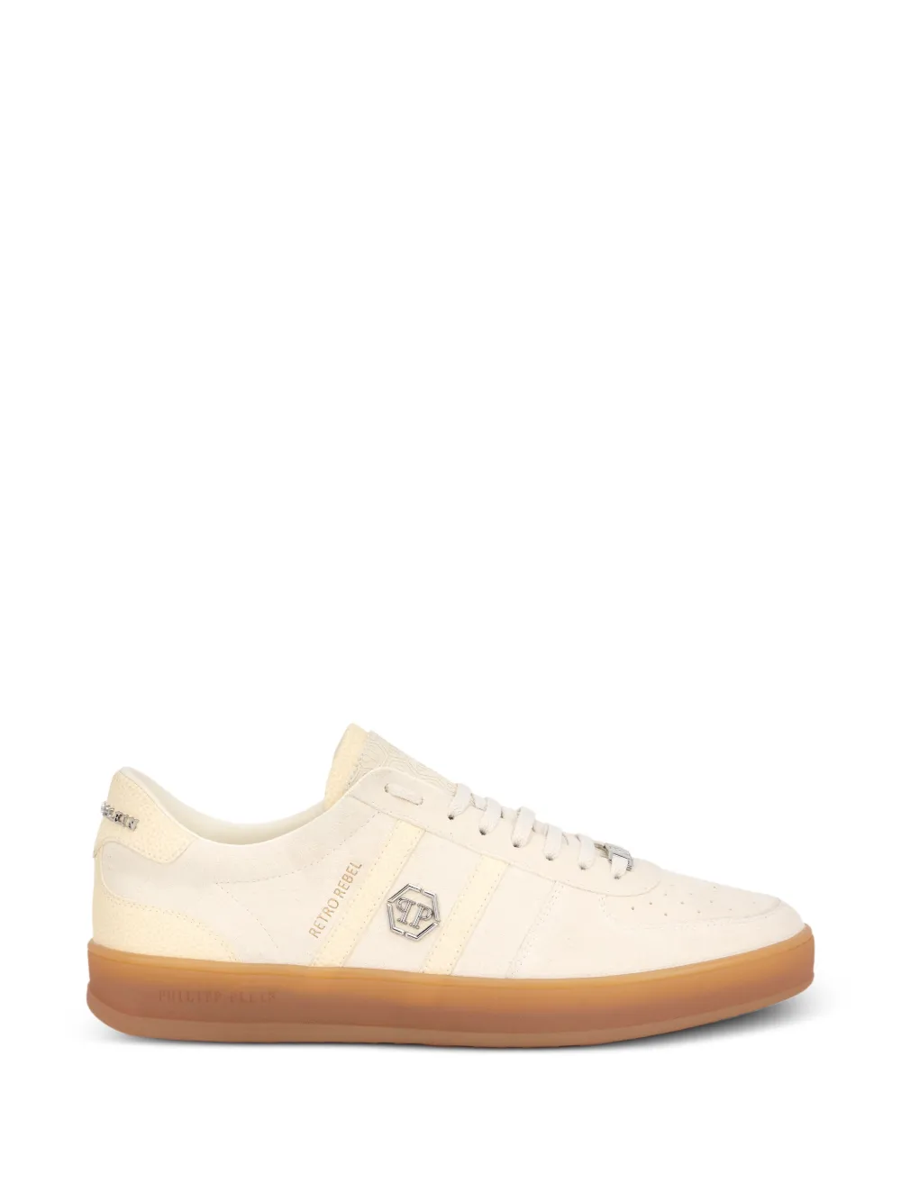 Philipp Plein Retro Rebel suède sneakers Beige