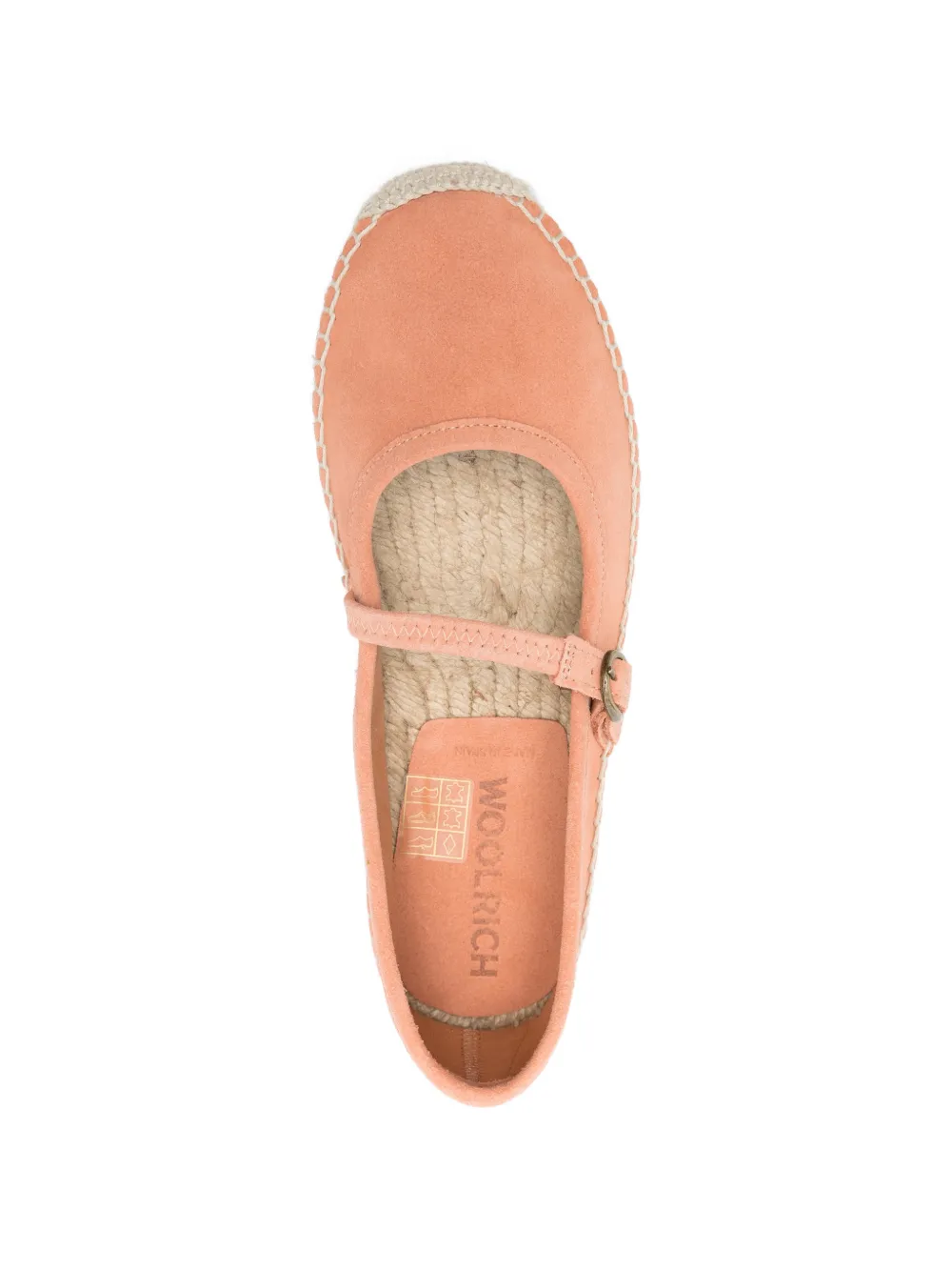 Woolrich Espadrilles met gespsluiting Roze