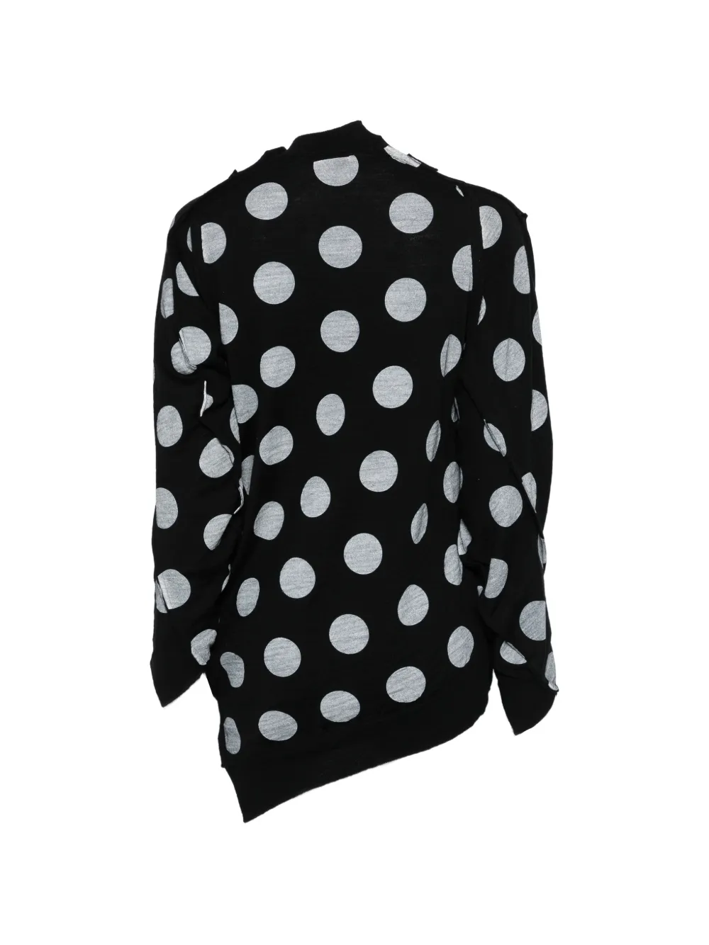 Junya Watanabe Vest met stippen en knopen Zwart