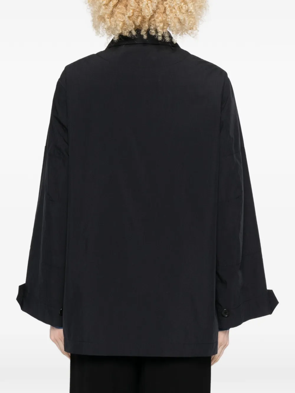 nicholson & nicholson Shirtjack met meerdere zakken Blauw