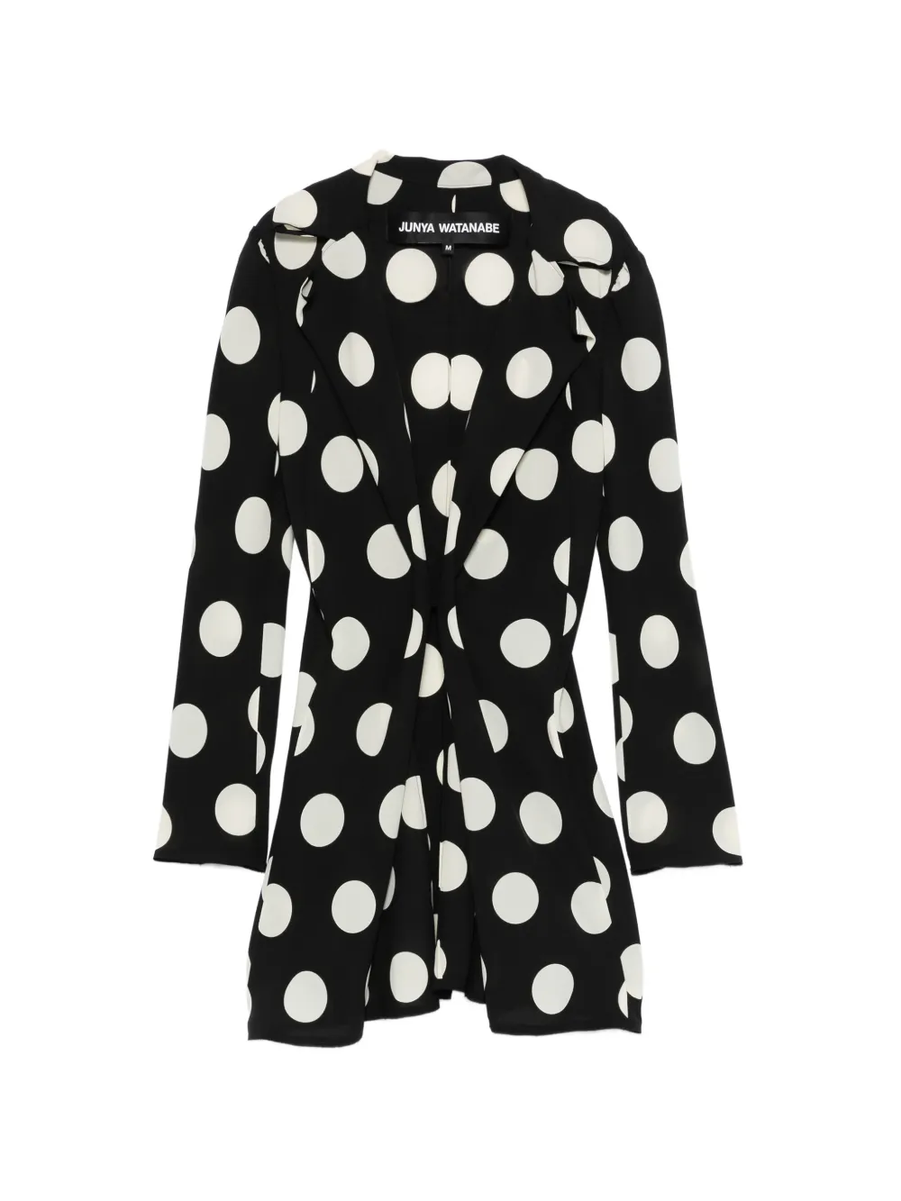 Junya Watanabe polka dot jacket - Nero