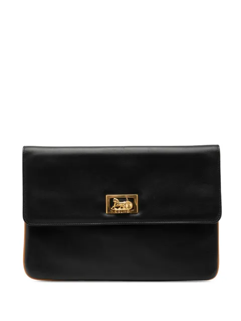 Celine Pre-Owned 2006 Leather Carriage clutch bag