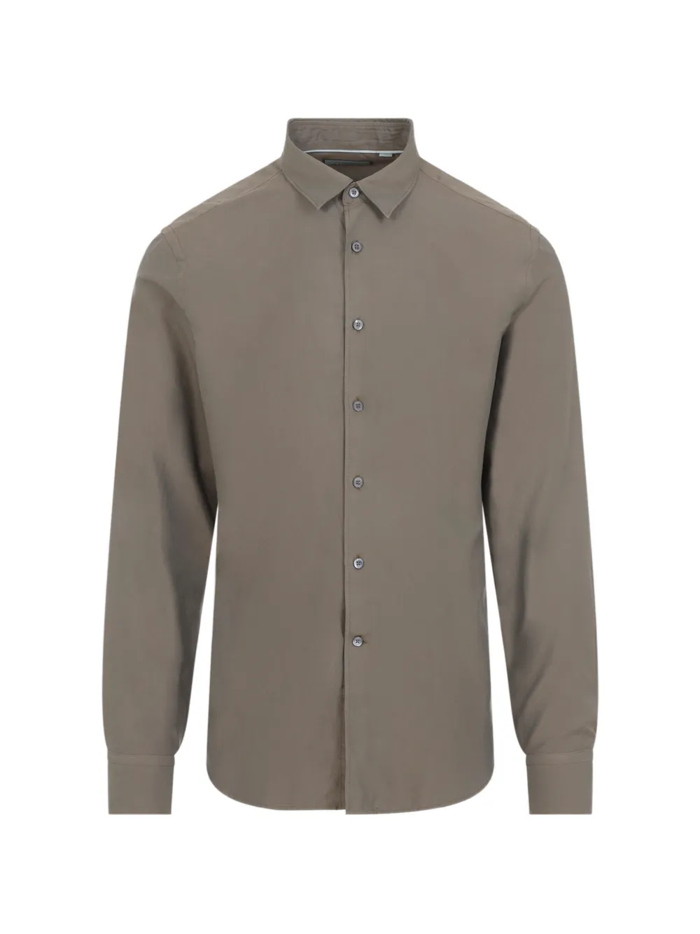 Canali buttoned shirt - Grigio