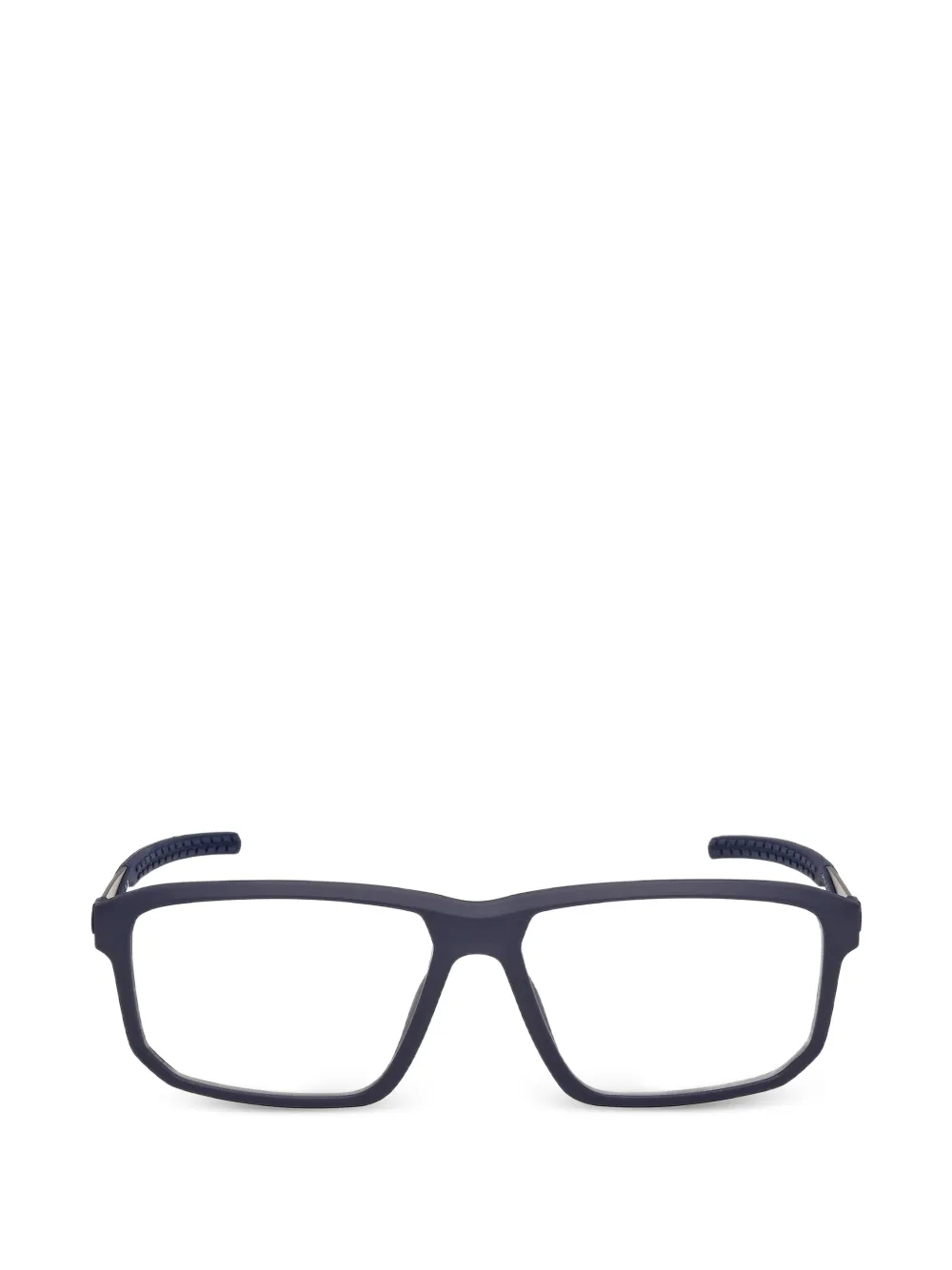 adidas rectangle-frame glasses - Blu