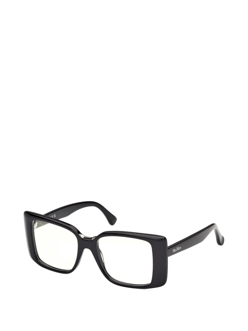  Max Mara Eyewear Square-frame Glasses - Black 