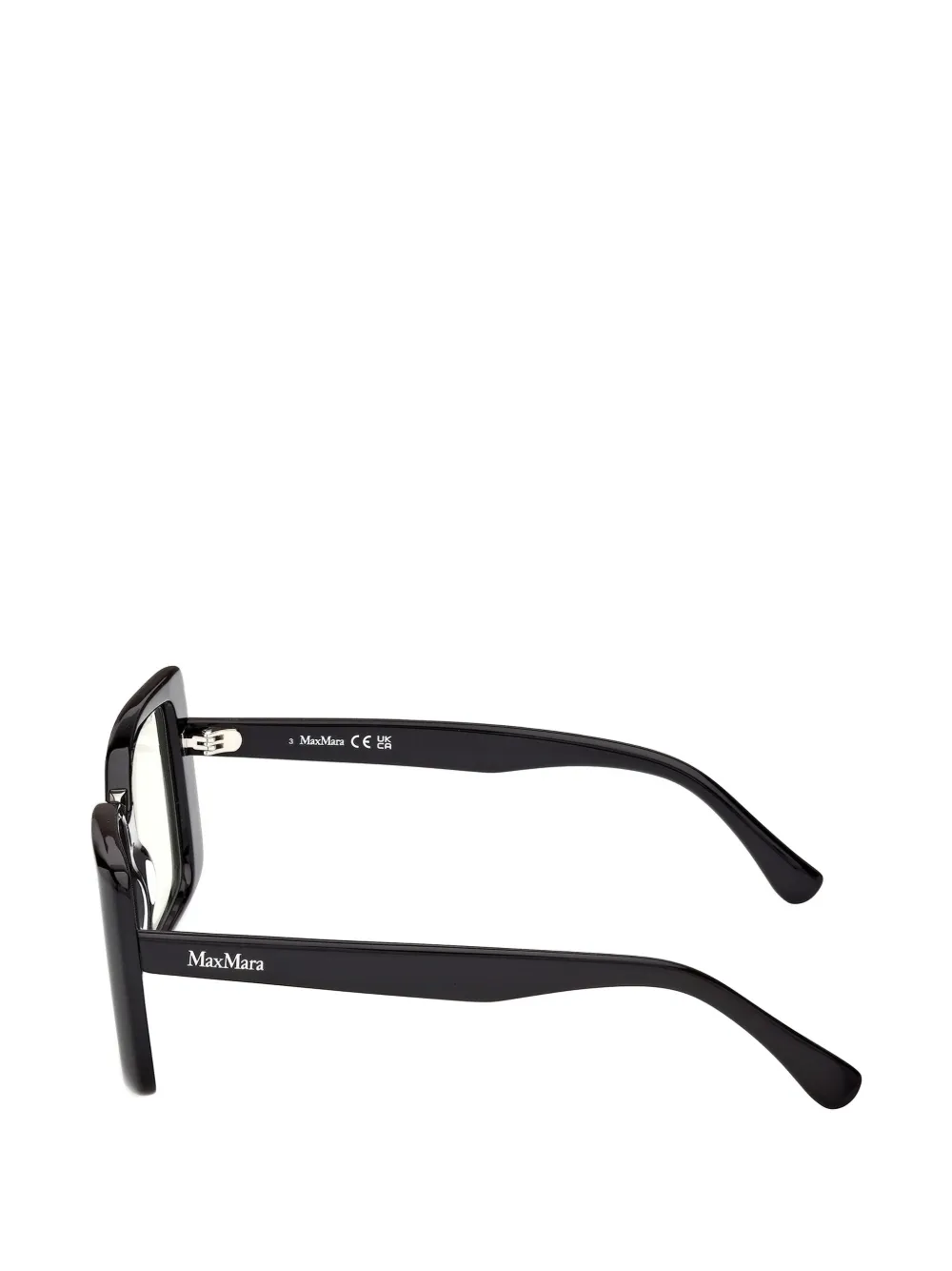  Max Mara Eyewear Square-frame Glasses - Black 