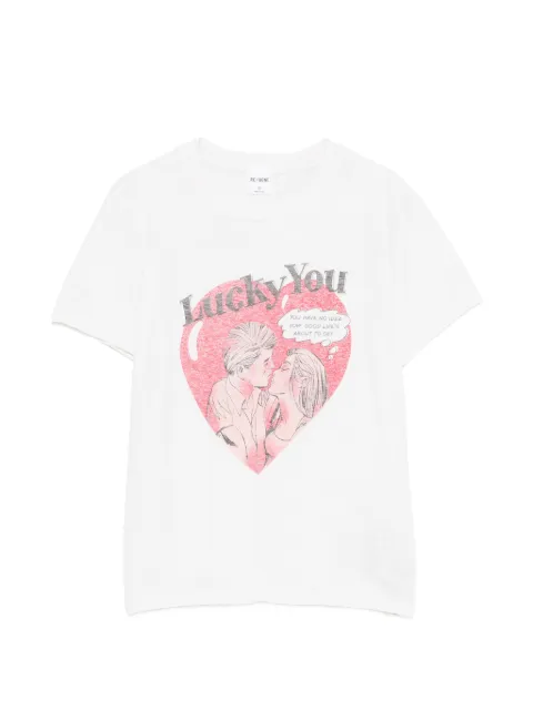 RE/DONE playera Lucky You