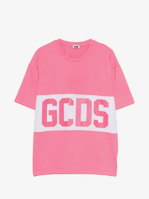 Gcds Kids stripe T-shirt