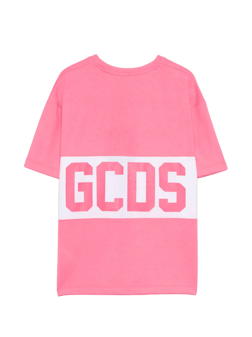 Gcds Kids Gestreept T-shirt Roze