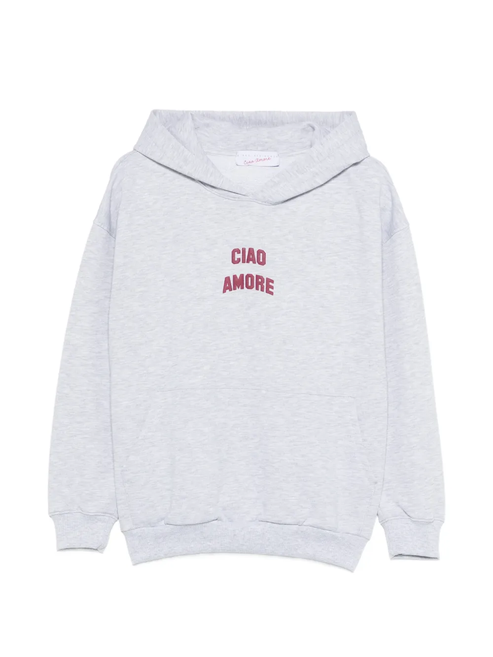 Giada Benincasa cotton hoodie - Grigio