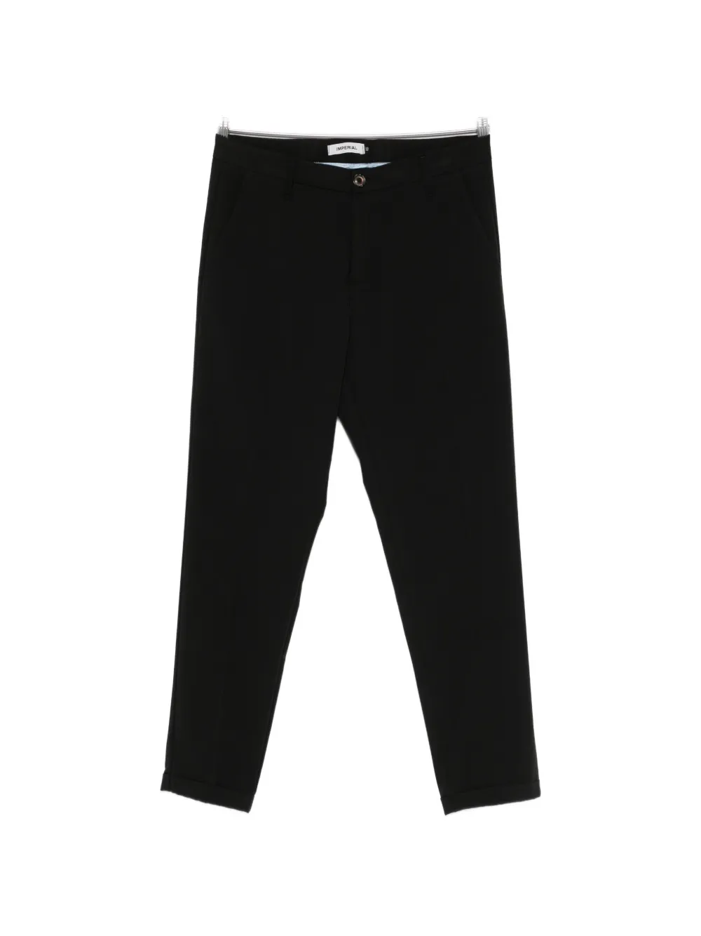 IMPERIAL pressed-crease trousers - Nero