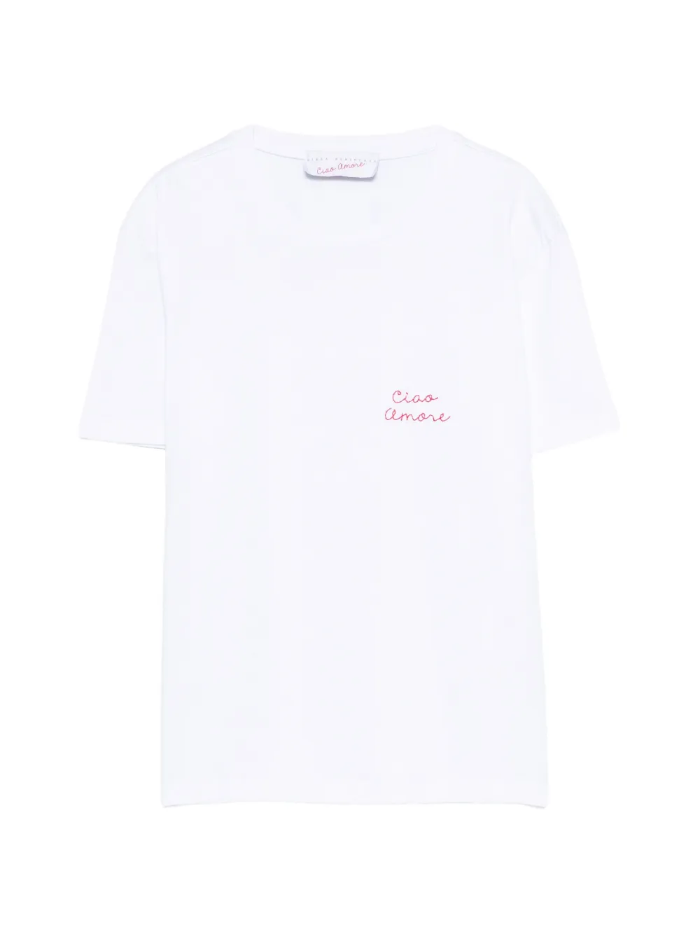 Giada Benincasa embroidered T-shirt - Bianco