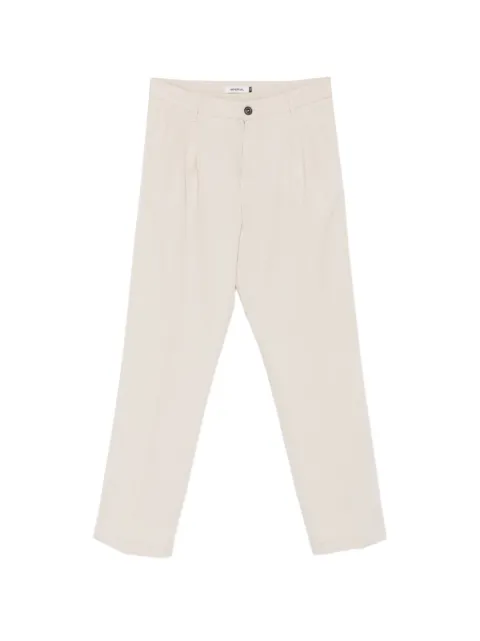 IMPERIAL pleated-design trousers