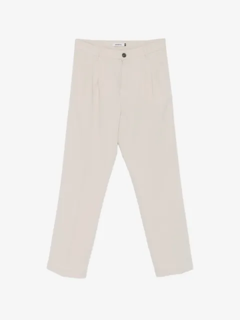 IMPERIAL pleated-design trousers