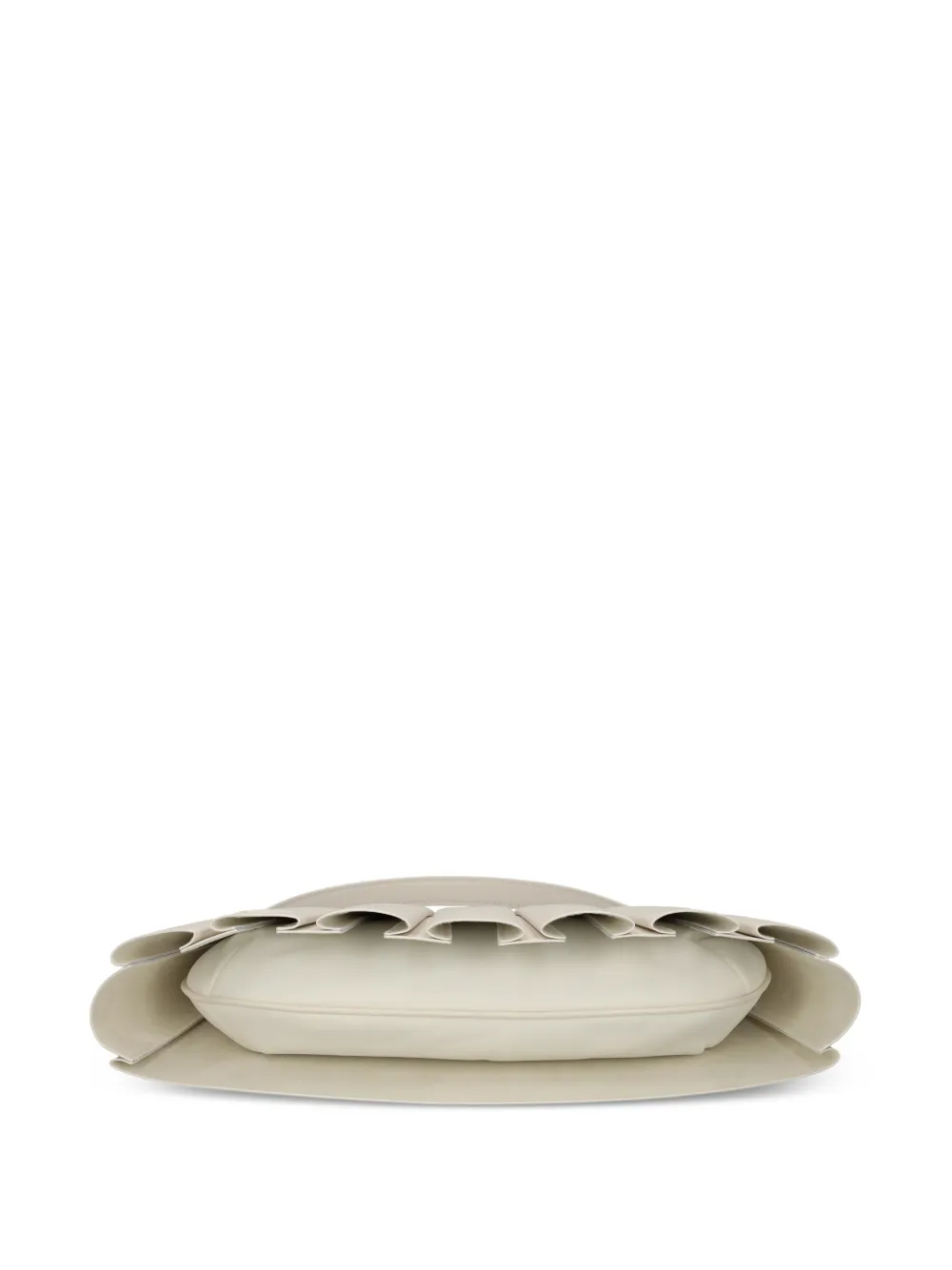 Lacoste Lenglen medium schoudertas Beige