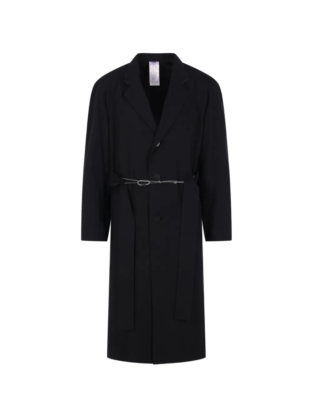 Magliano belted cotton coat - Nero