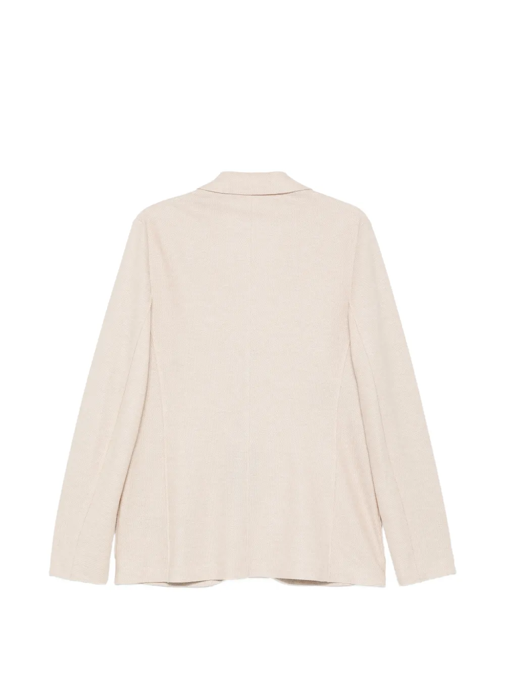 Harris Wharf London Katoenen blazer met knoop Beige