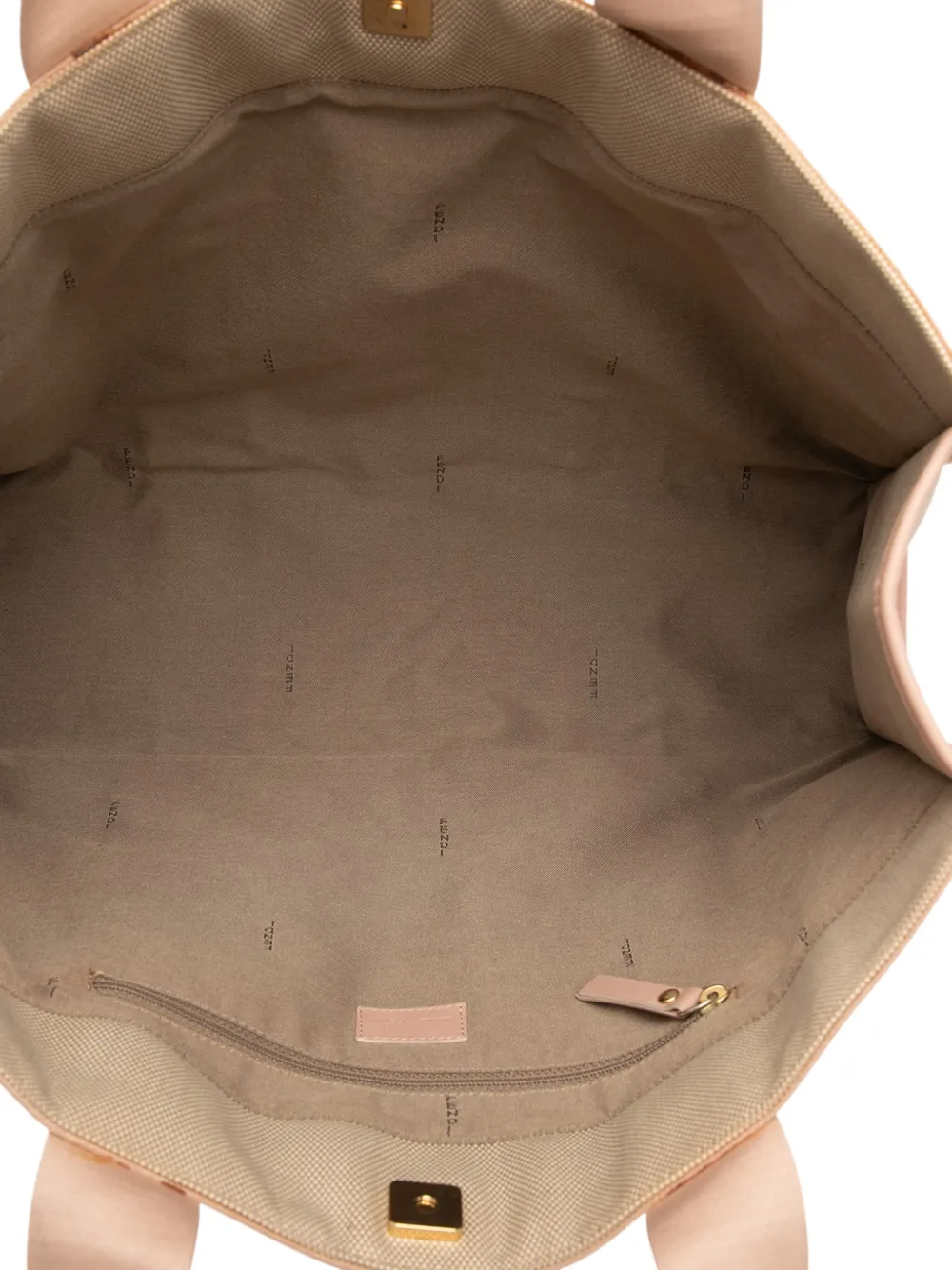 2010-2026 Zucca Trimmed Canvas Tote Bag