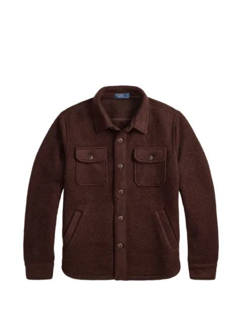 Polo Ralph Lauren pantalones tejidos con bolsillos y solapa